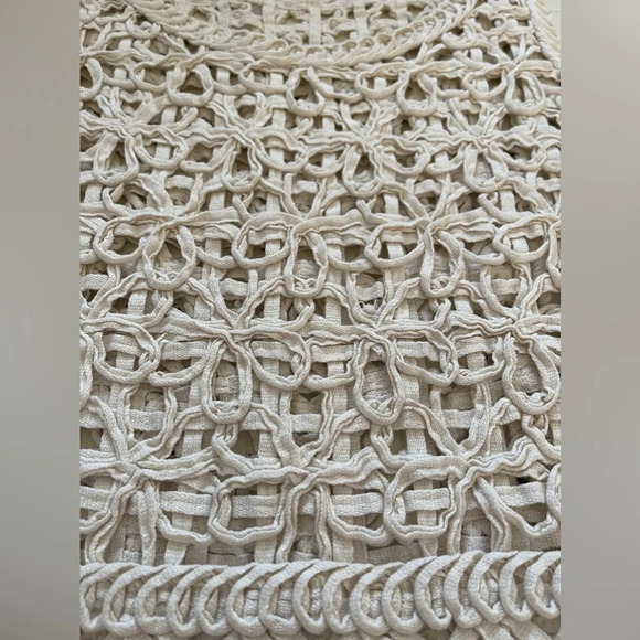 NWOT Endless Rose Woven Tank‎ Natural S/M - Picture 4 of 9